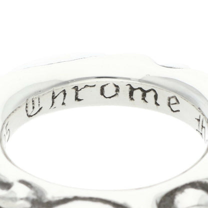 Chrome Hearts SCRL BAND Silver Ring Size ONE SIZE