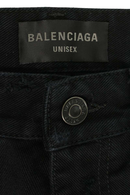 Balenciaga Distressed Pants Black Size US 30