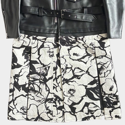 COMME DES GARCONS HOMME PLUS 22SS Leather Coat Black Size M