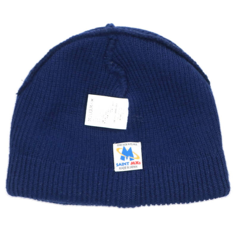 Saint Michael Logo Patchwork Beanie Blue x White Size ONE