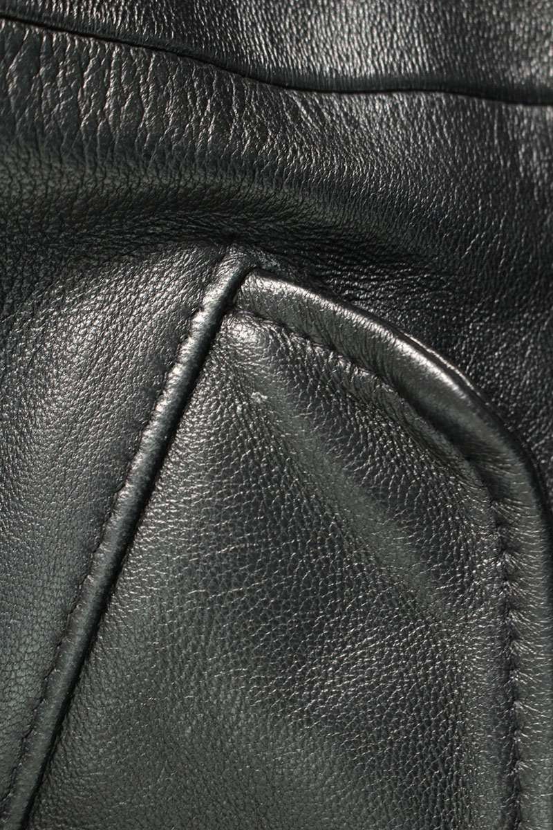 Supreme x Schott 23AW Leather Trench Coat Black Size S