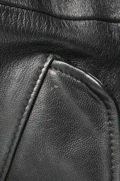 Supreme x Schott 23AW Leather Trench Coat Black Size S