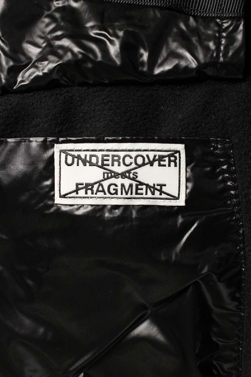 Undercover x gragment design Polartec fleece wrap skirt Black