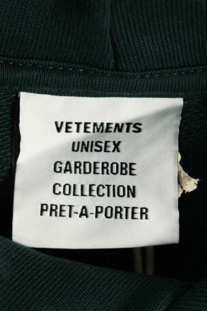 Vetements 25AW EMERALDGREEN CofNymphetamine Oversized Hoodie Green Size XS