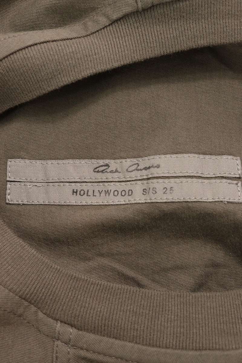 Rick Owens JA Oversized T-Shirt Gray Size XXL