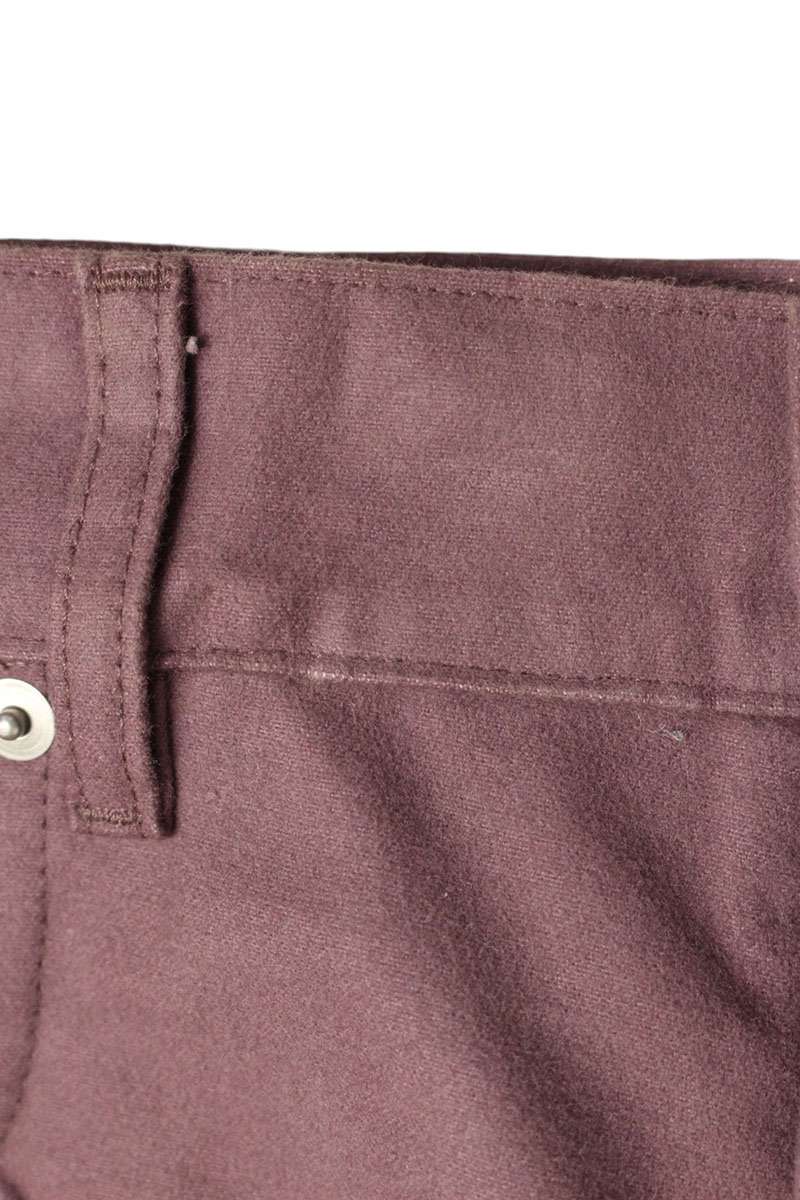Rick Owens 23AW GETH JEANS MO Denim Pants Purple Size 31