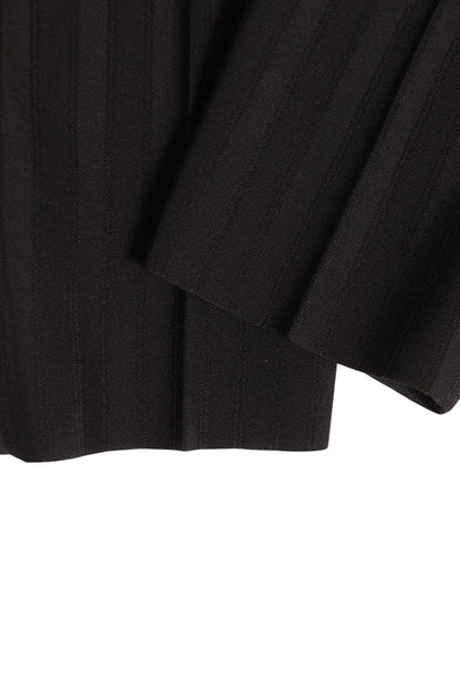 Saint Laurent Paris Striped Long Pants Black Size 44