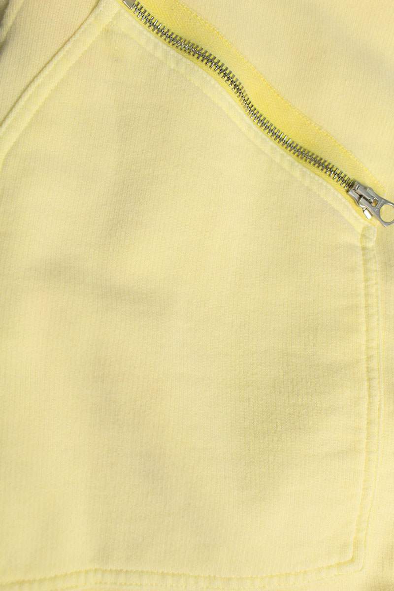 JILSANDER Zip-Up Sweat Blouson Yellow Size S