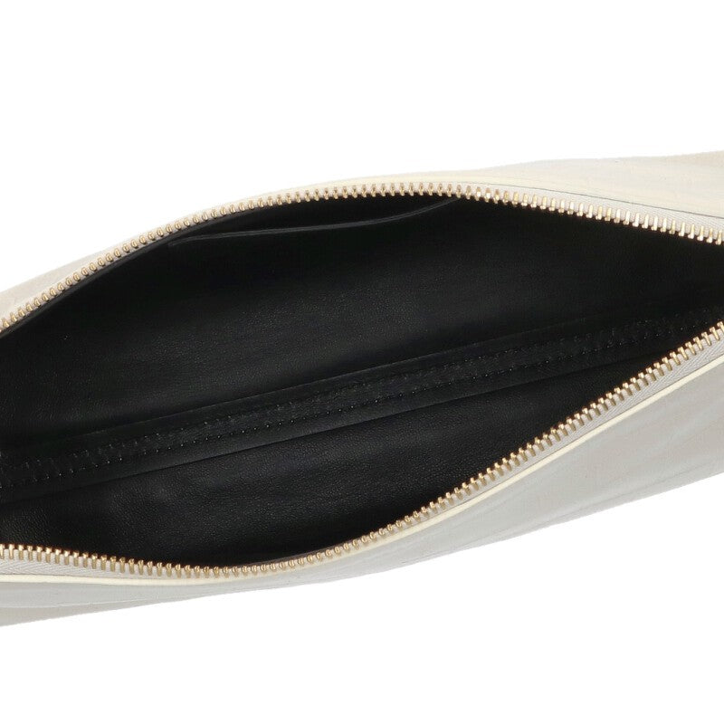Jil Sander Leather Shoulder Bag White