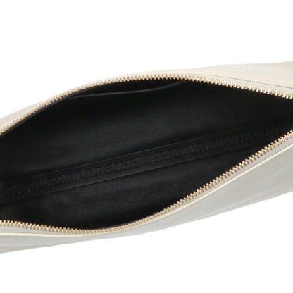 Jil Sander Leather Shoulder Bag White