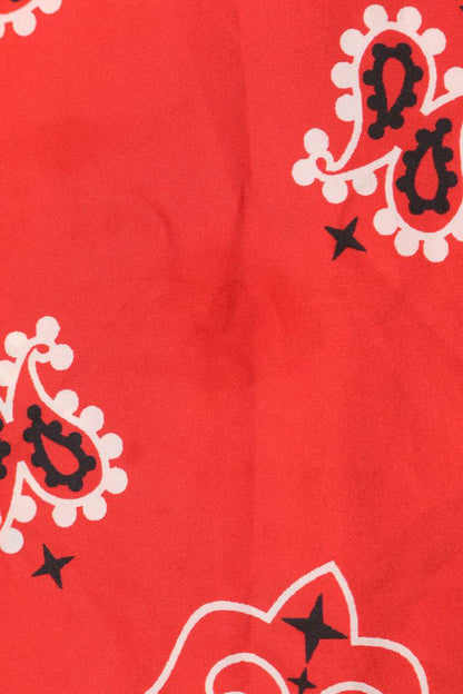 Supreme 21SS Bandana Silk S S Shirt Red Size L