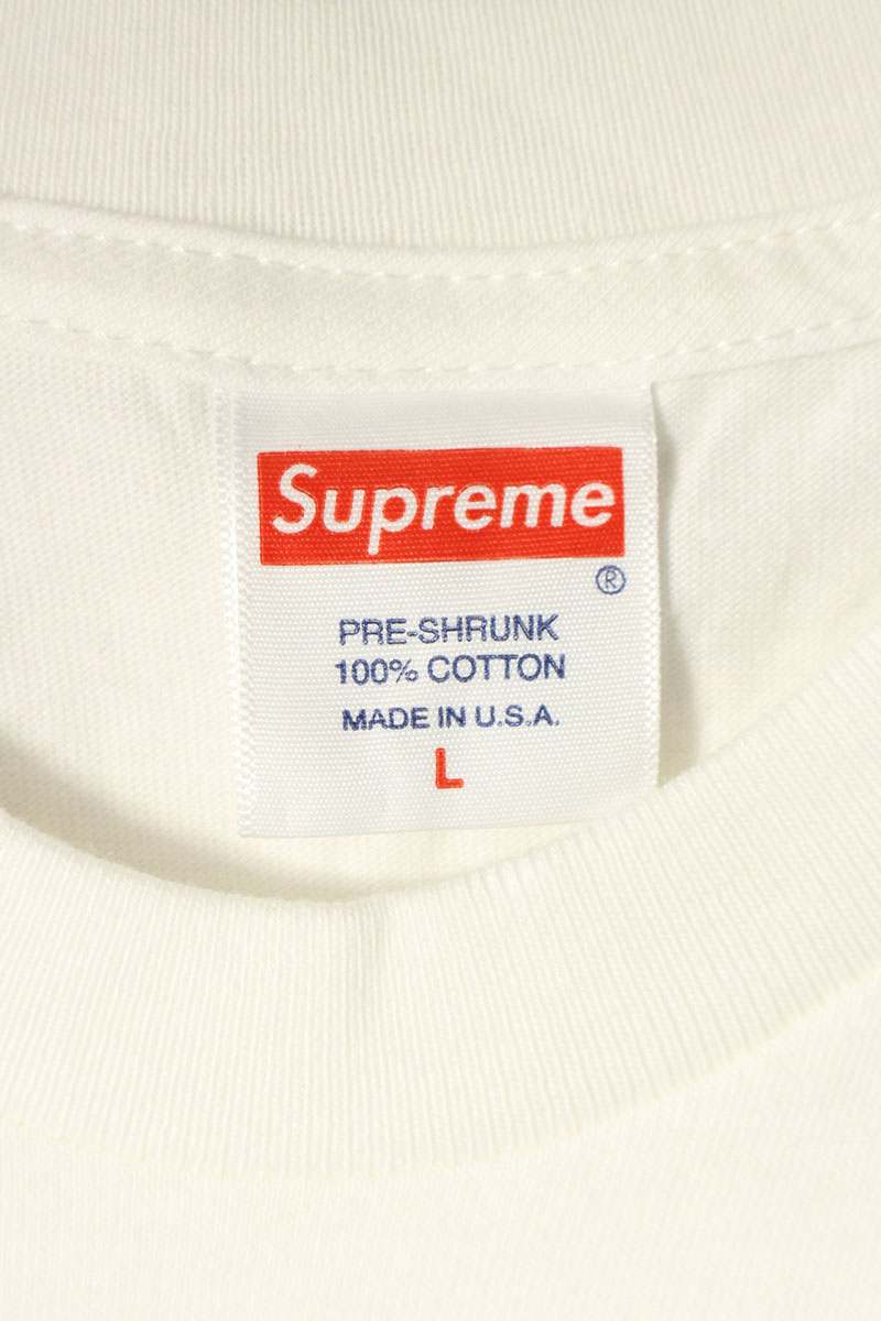 Supreme Naomi Tee Print T-Shirt White Size L