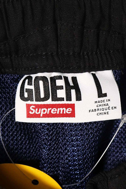 Supreme x GOODENOUGH 25SS Patchwork Madras Full Zip Track Pant Long Pants Size L