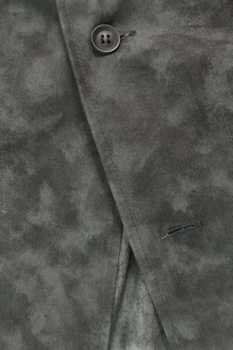 YOHJI YAMAMOTO POUR HOMME Cotton Coat Black Size 2