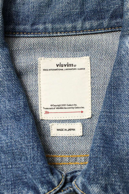 VISVIM 18AW Washed Denim Jacket Indigo Size M