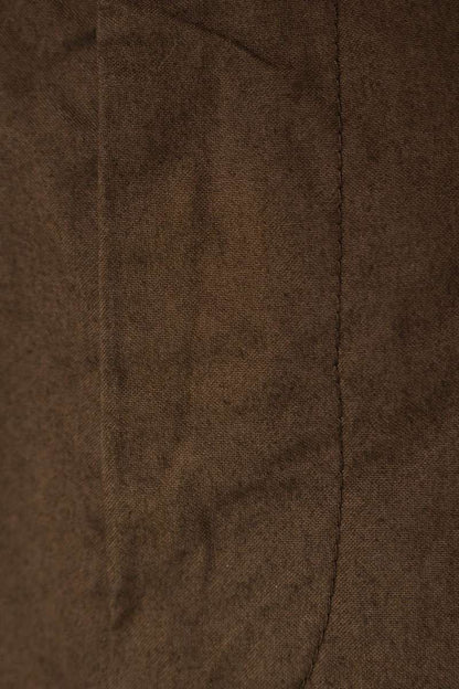 Jil Sander Cotton Long Pants Brown Size 44