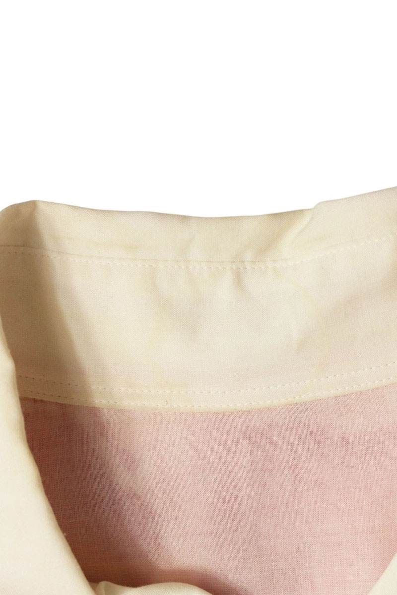 YOHJI YAMAMOTO POUR HOMME 24AW Print Long Sleeve Shirt White x Pink Size 2