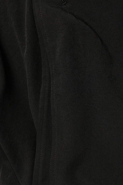YOHJI YAMAMOTO POUR HOMME 22SS Collarless Coat Black Size S