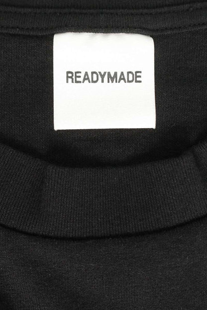 READYMADE Logo Embroidered Long Sleeve T-Shirt Black Size L