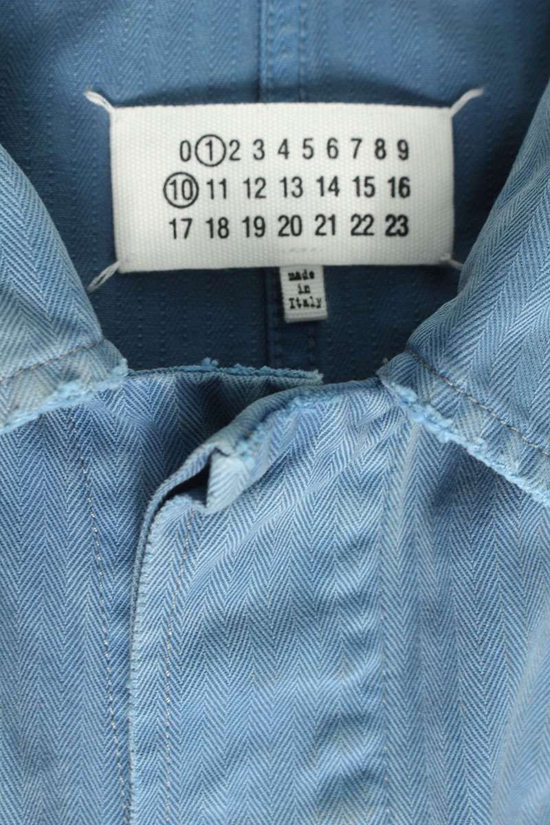 Maison Margiela 25SS Vintage Denim Coat Blue Size M