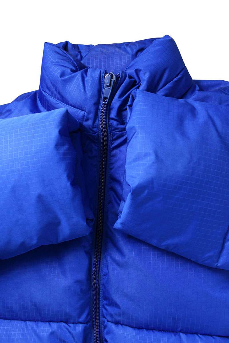 Balenciaga Logo Print Down Jacket Blue Size S