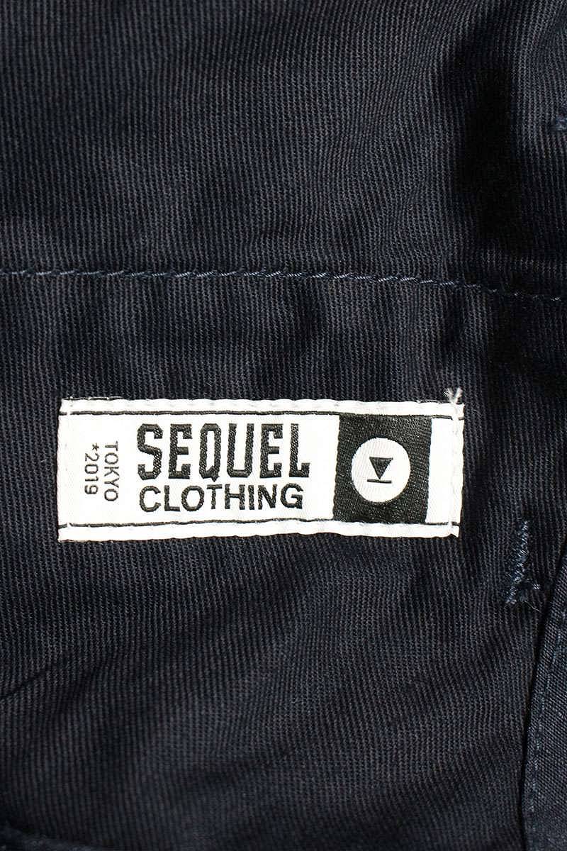 SEQUEL Cargo Long Pants Blue Size US 34