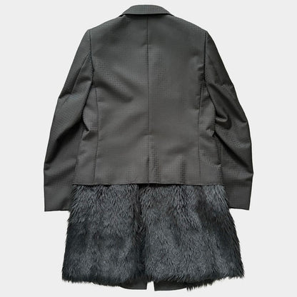 COMME DES GARCONS HOMME PLUS 23AW Chester Coat Black