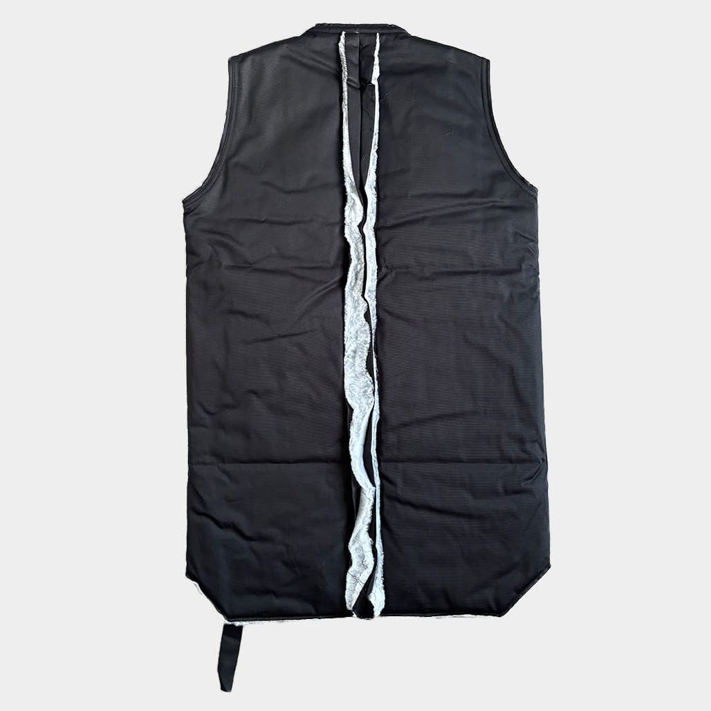 RICK OWENS 21AW Vest Black Size 48