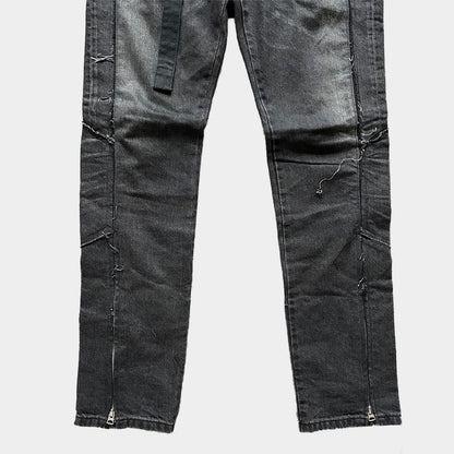 SACAI 21AW Belted Denim Pants Black Size 3