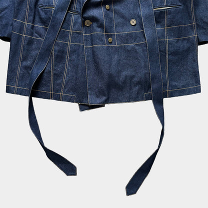 REQUAL 22SS Oversized Denim Jacket Blue Size 2