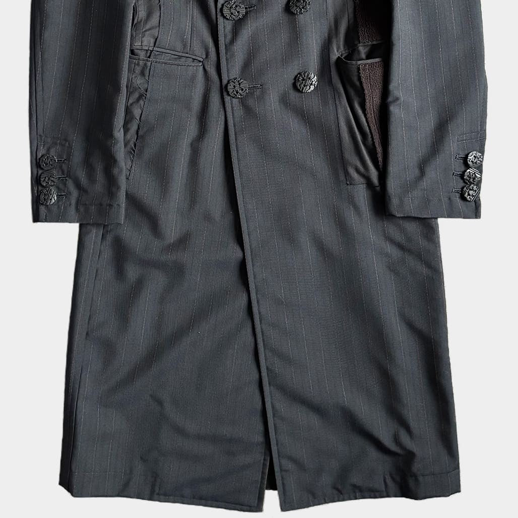 COMME DES GARCONS HOMME PLUS 13SS POOR KING Chester Coat Black Size XS