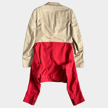 COMME DES GARCONS HOMME PLUS 24SS Beyond Reality Chester Coat Beige Size M