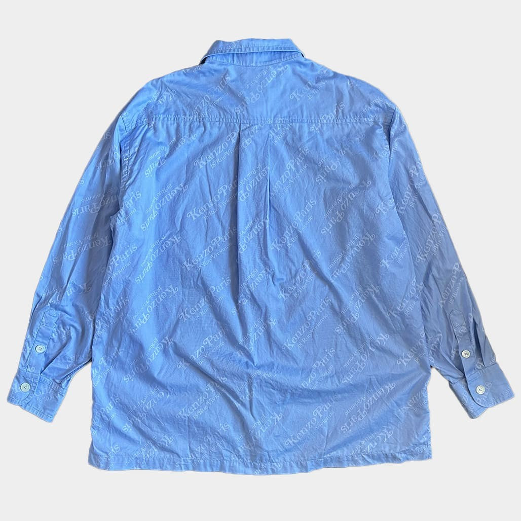 KENZO x Verdy 24SS Logo Shirt Blue Size L