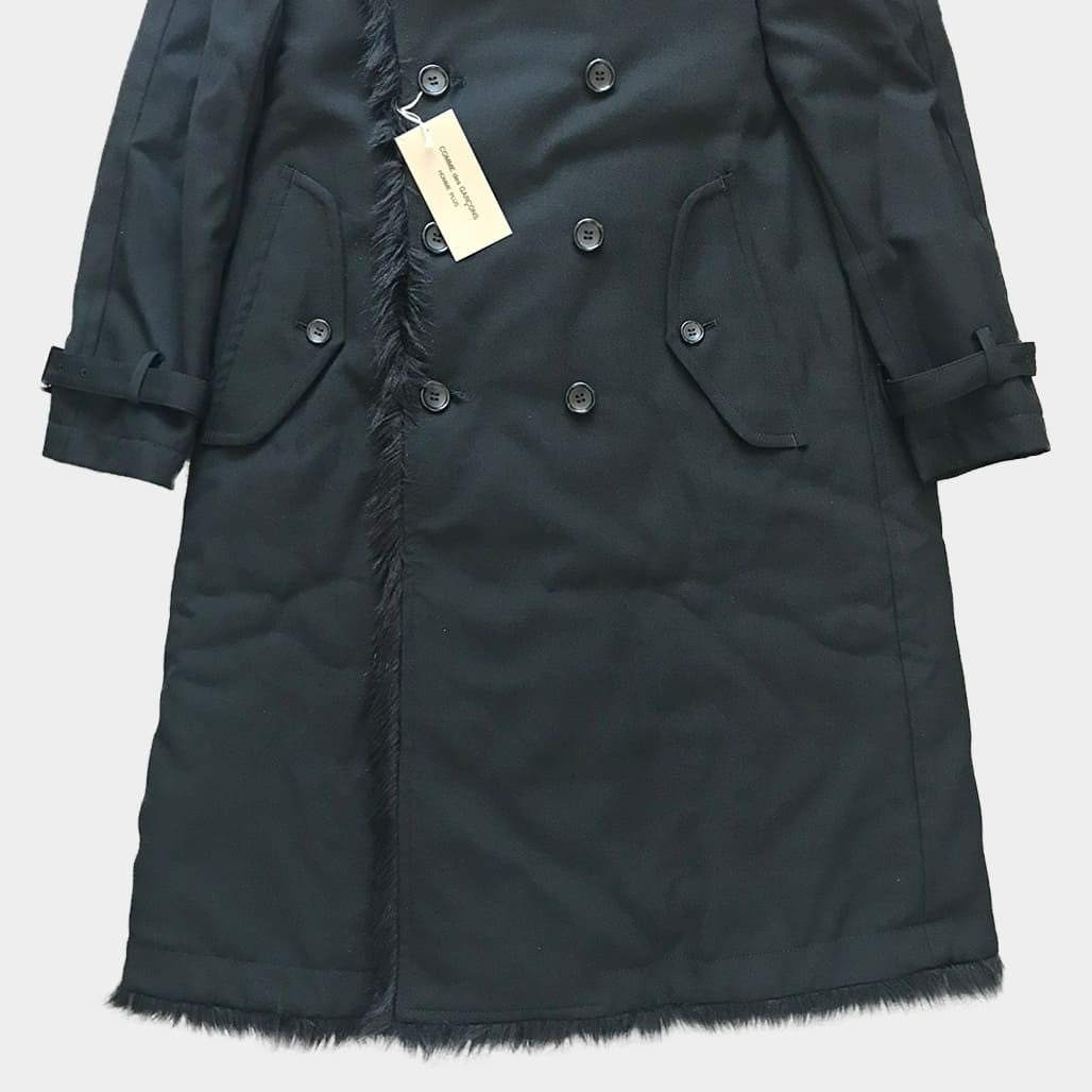 COMME DES GARCONS HOMME PLUS 23AW Fur Trench Coat Size S