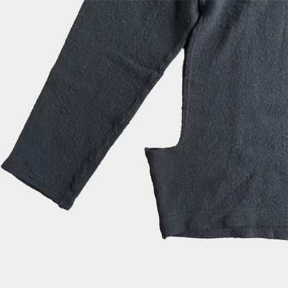 COMME DES GARCONS HOMME PLUS 22AW Sweater Black Size S