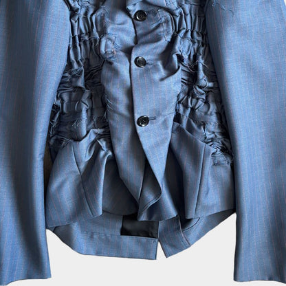 COMME DES GARCONS HOMME PLUS 19SS Crazy Suit Tailored Jacket Blue Size XS