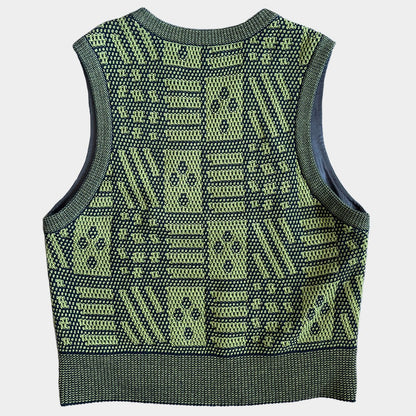 TOGA VIRILIS 25SS Knit Sweater Green Size 46