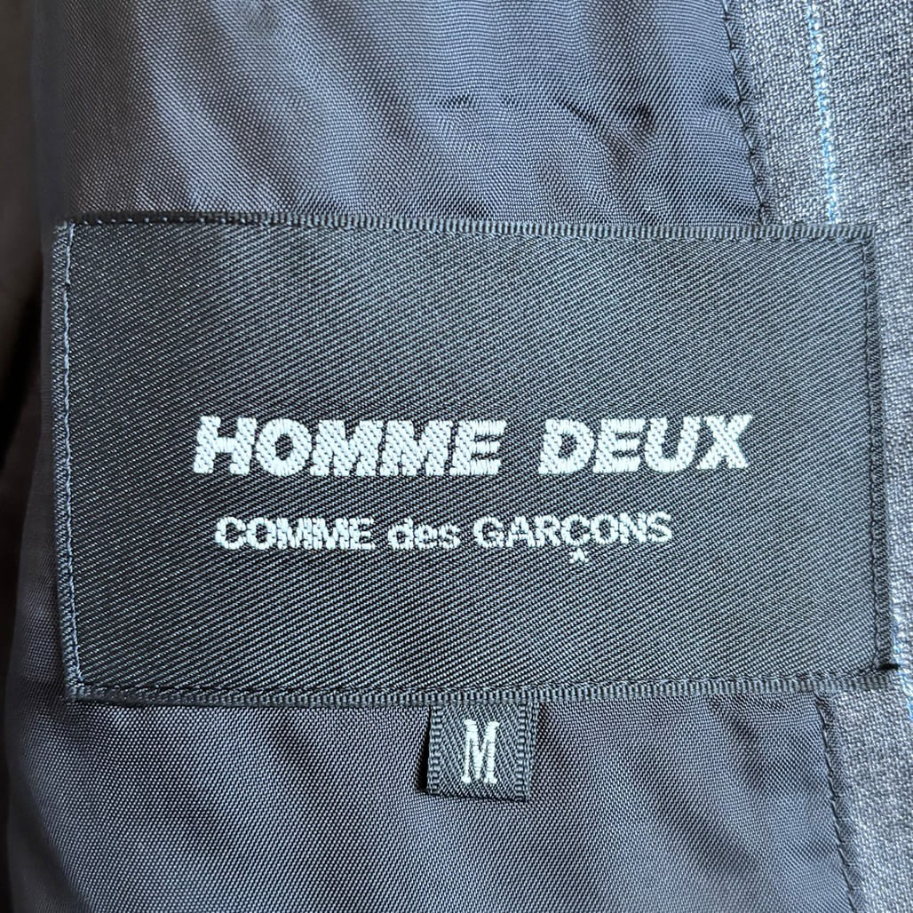 COMME DES GARCONS HOMME DEUX 23SS Tailored Jacket Gray Size M