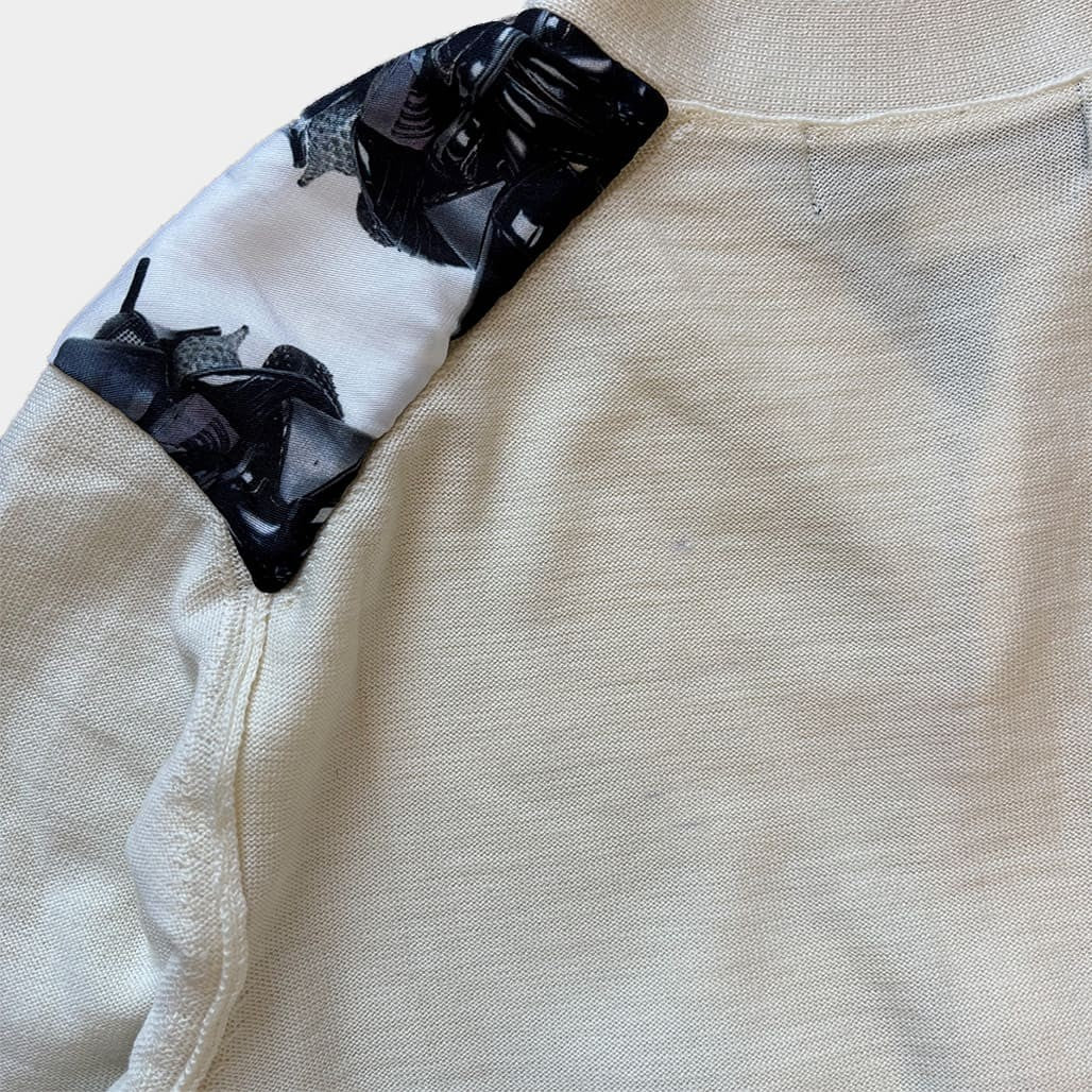 COMME DES GARCONS HOMME PLUS 21AW DARKROOM Cardigan White Size M