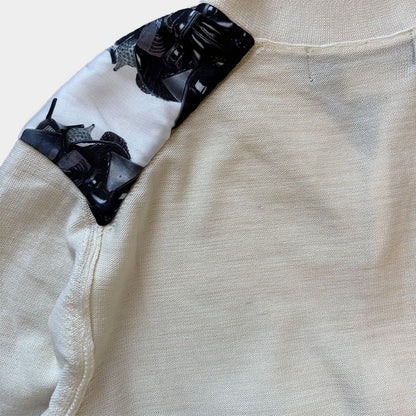 COMME DES GARCONS HOMME PLUS 21AW DARKROOM Cardigan White Size M
