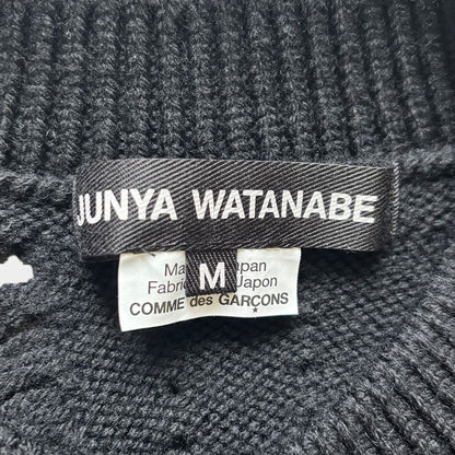 JUNYA WATANABE AD24 Destory Sweater Black Size M