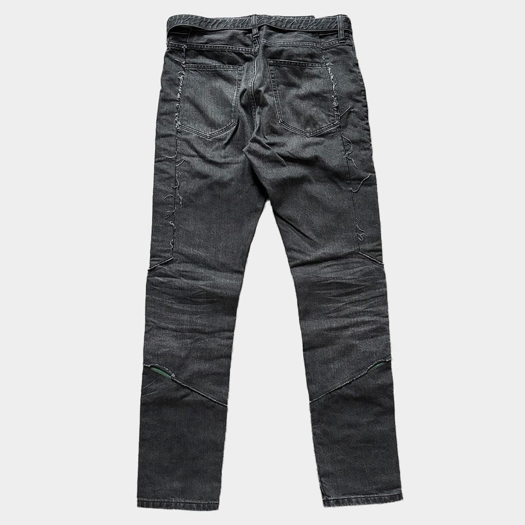 SACAI 21AW Belted Denim Pants Black Size 3