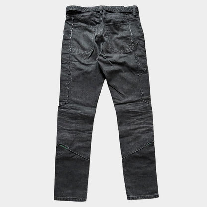 SACAI 21AW Belted Denim Pants Black Size 3