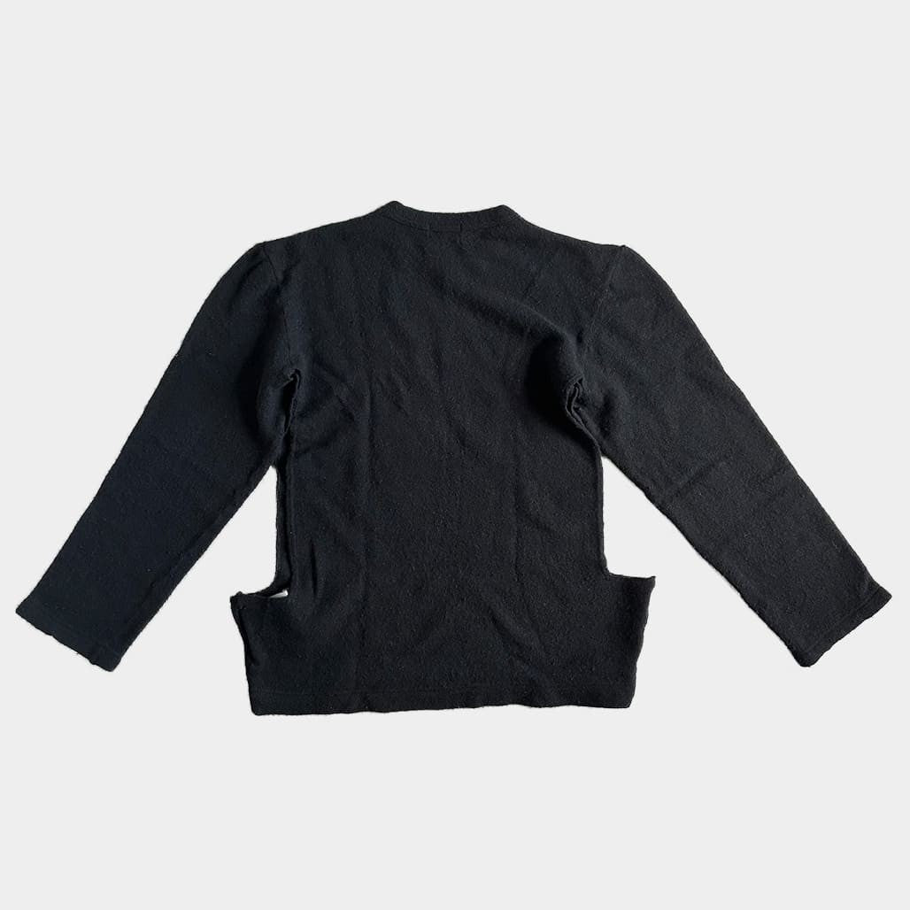 COMME DES GARCONS HOMME PLUS 22AW Sweater Black Size S