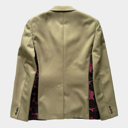 COMME DES GARCONS HOMME PLUS 22SS Hana no Sonzai Tailored Jacket Beige Size M