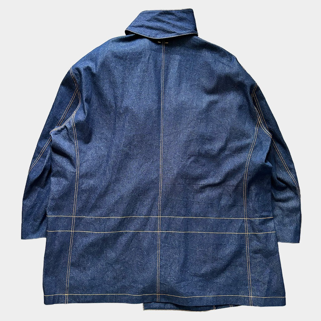 REQUAL 22SS Oversized Denim Jacket Blue Size 2