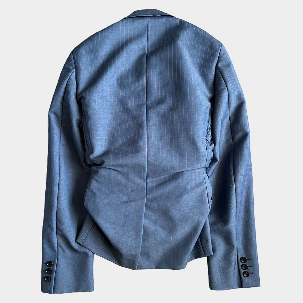 COMME DES GARCONS HOMME PLUS 19SS Crazy Suit Tailored Jacket Blue Size XS