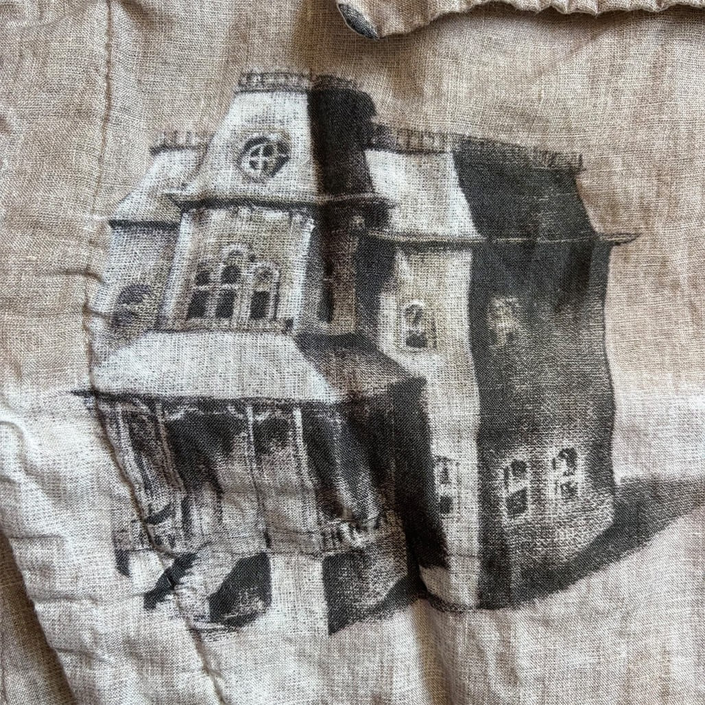 UNDERCOVER 25SS Graphic Jacket Beige Size 4