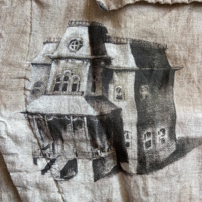 UNDERCOVER 25SS Graphic Jacket Beige Size 4