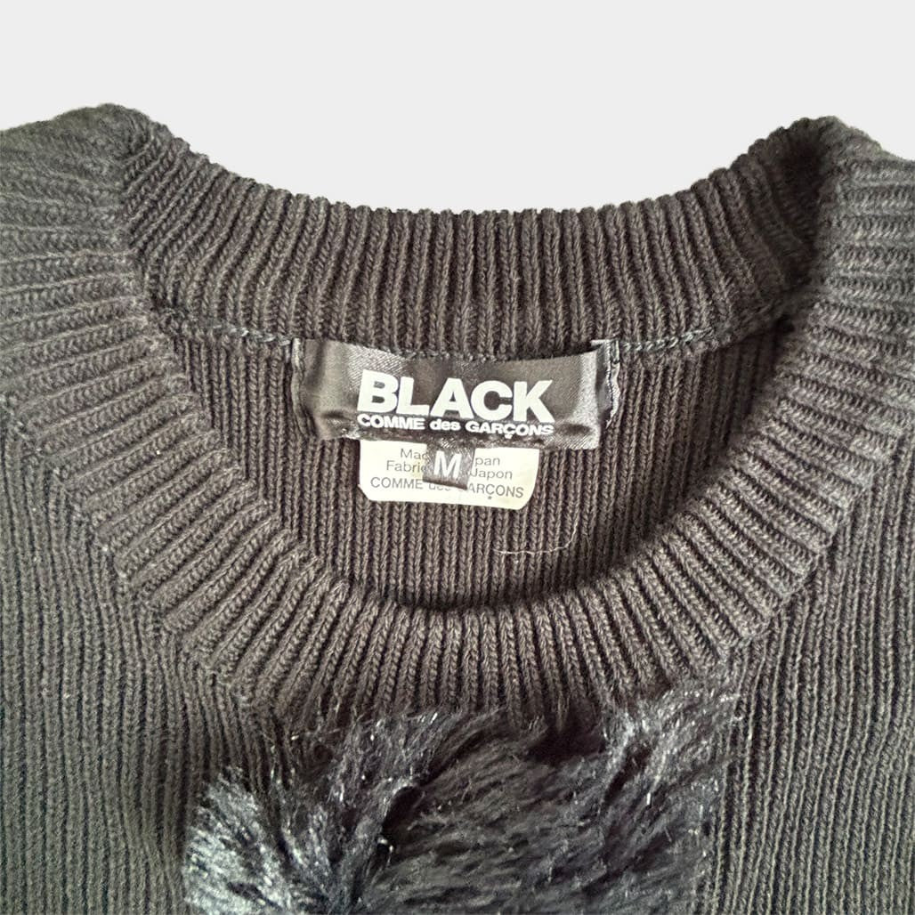 BLACK COMME DES GARCONS 23AW Sweater Black Size M